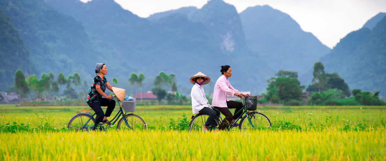 Vietnam per Rad und Rikscha